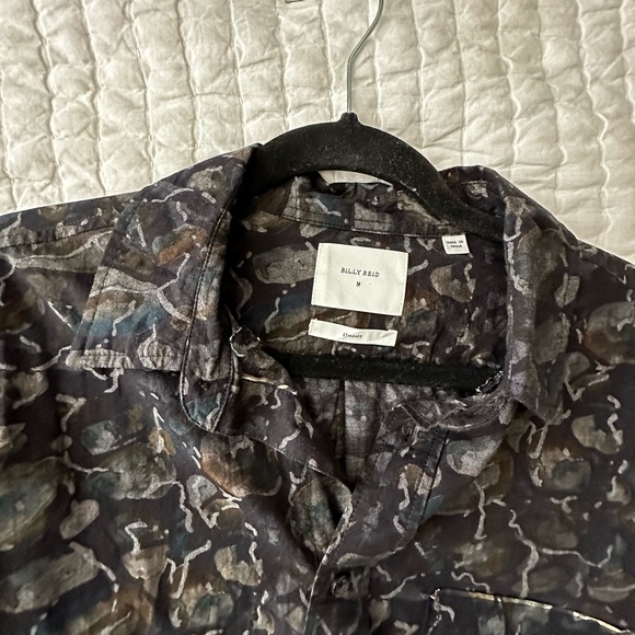 Billy Reid Low Tide Msl 1-Pocket Shirt M - Picture 7 of 7